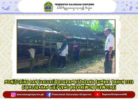 Perkuat Ketahanan Pangan, Tim Kapanewon Purwosari Monev Program BUMKal Purwo Manunggal